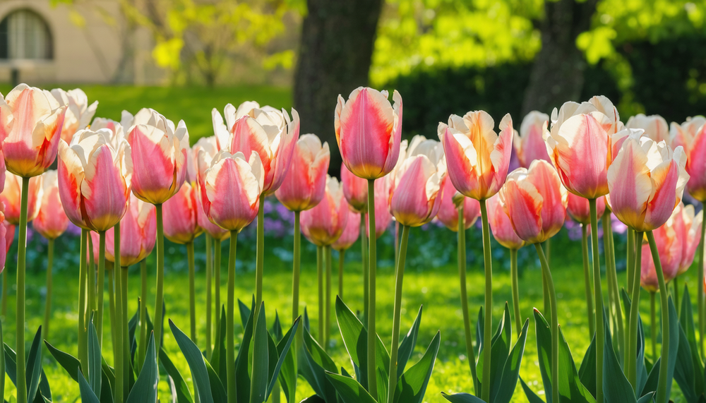 De kunst van het water geven aan tulpen