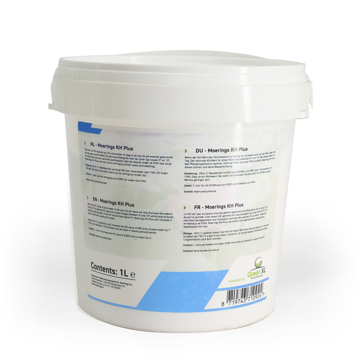 Carbonaathardheid stabilisator - - Bakker