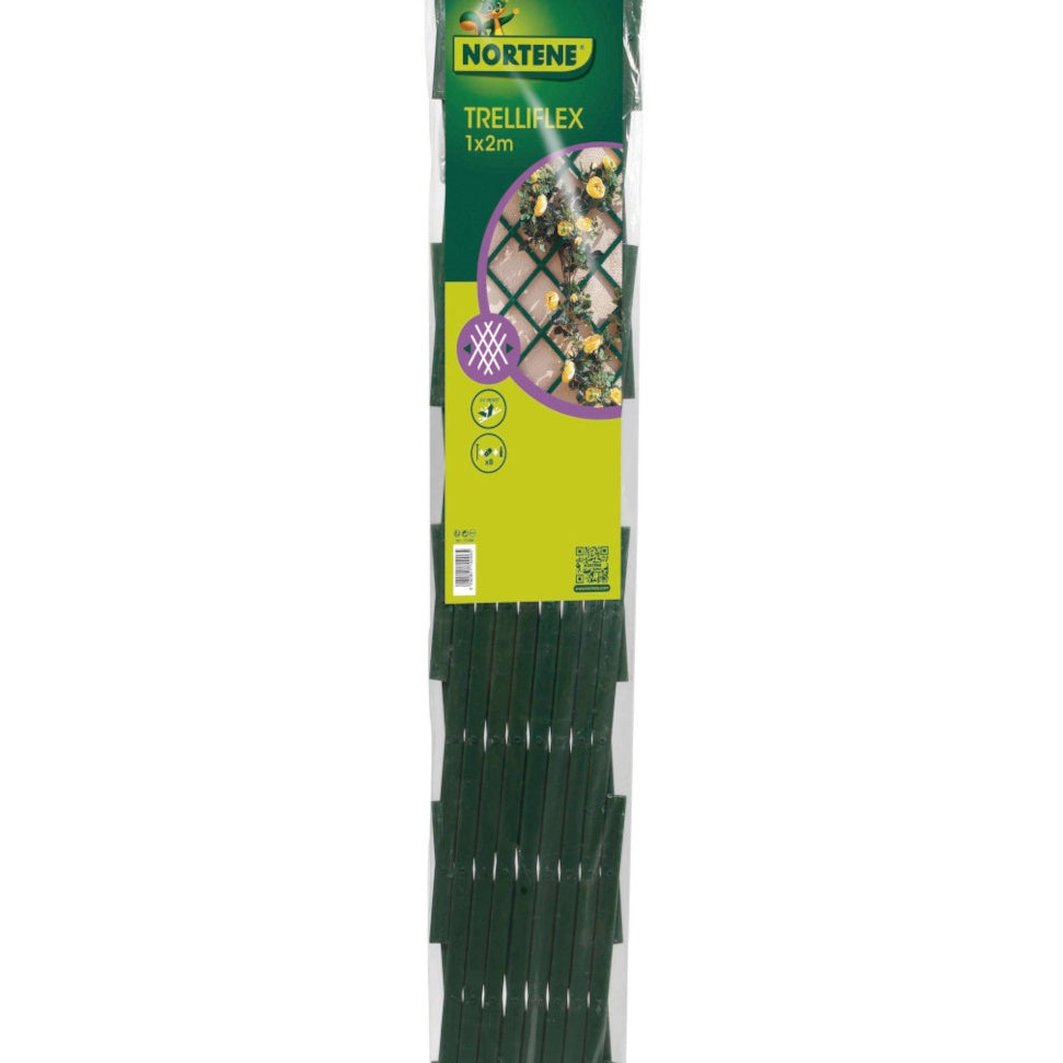 - Verlengbare trellis voor klimplanten. Muurbevestigingsset inbegrepen - Plantenklimrek