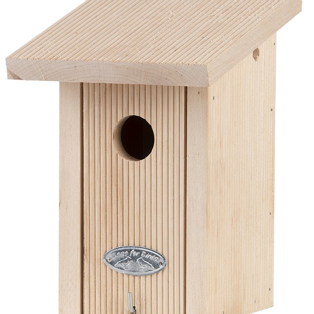 - Natuurlijk houten nestkastje - Nestkastjes en vogelhuisjes