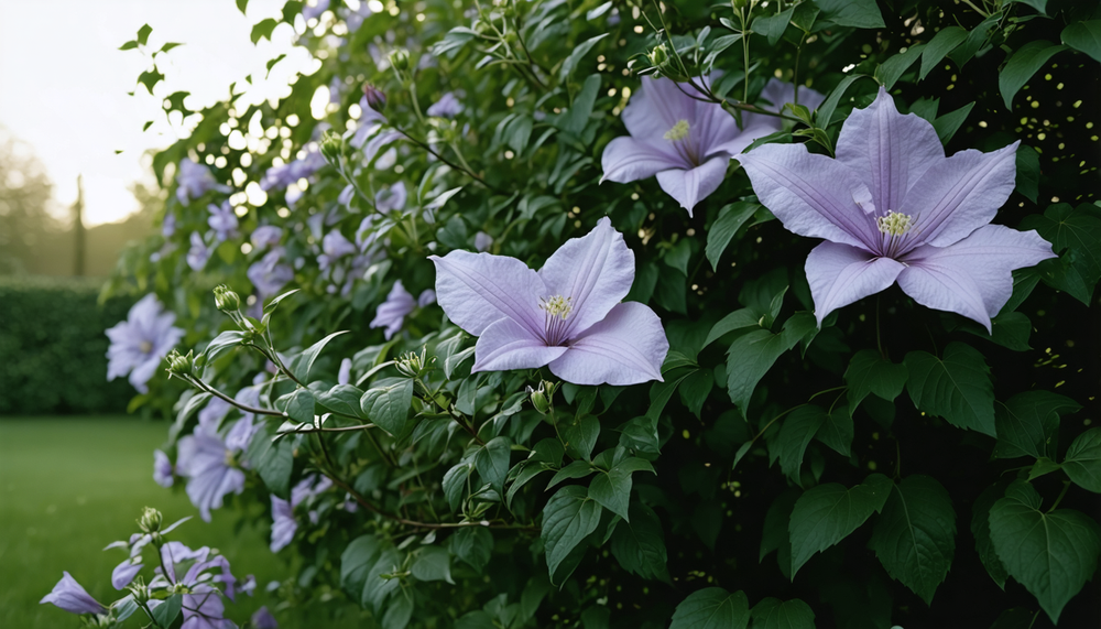 Ontdek verschillende soorten Clematis met grote bloemen