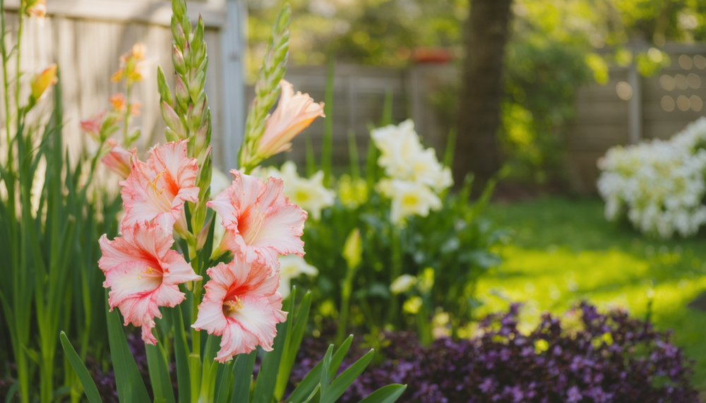 Gladiolen: de perfecte bloem voor een indrukwekkende tuin