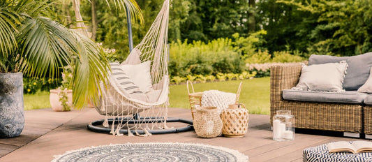 Op vakantie in jouw eigen Bohemian stijl tuin of balkon