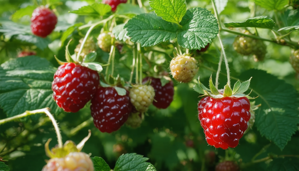 Plant uw frambozenstruik en geniet direct van uw eigen fruit.