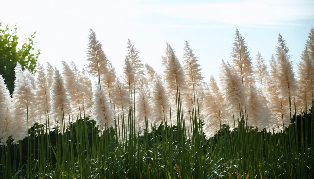 Plant uw pampasgras en geniet direct van een spectaculair resultaat