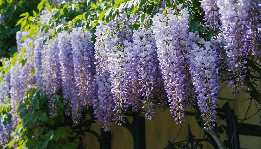 Welke blauweregen siert uw muur of pergola het mooist?