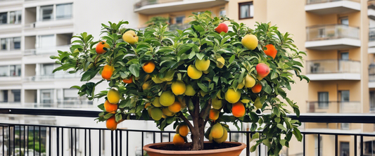 Optimaal water geven aan fruitbomen in potten