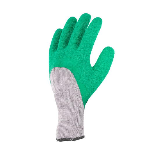 Groen met grijze Rosier handschoen