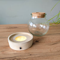 Hydro bolglas + LED verlichting -  - Bakker