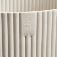 Binnenpotten - Elho Bloempot Vibes fold rond linnen wit - 