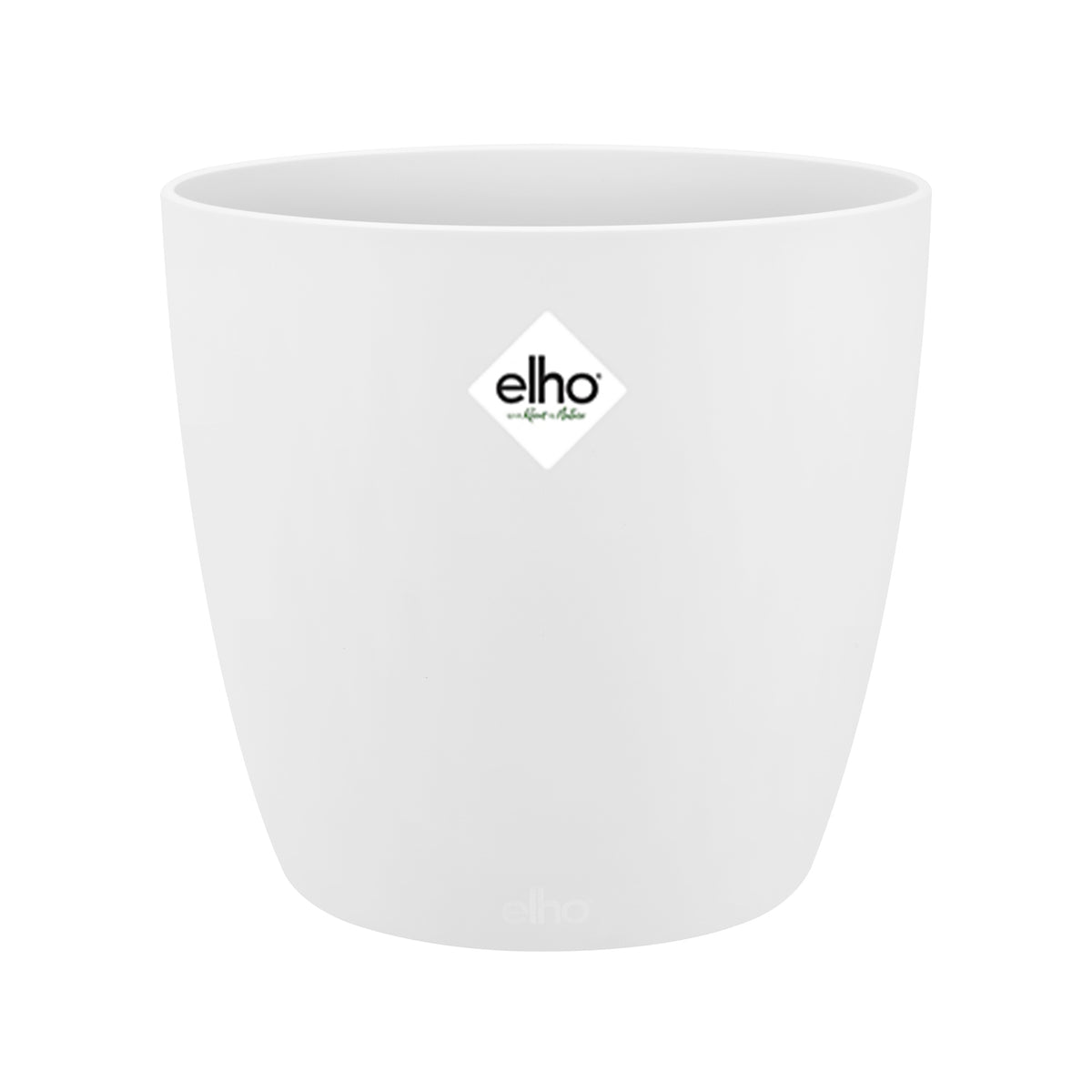 Elho Bloempot Brussels rond - wit - Bakker