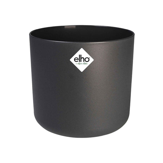 Elho bloempot B.for soft rond antraciet - Binnenpot - Bakker
