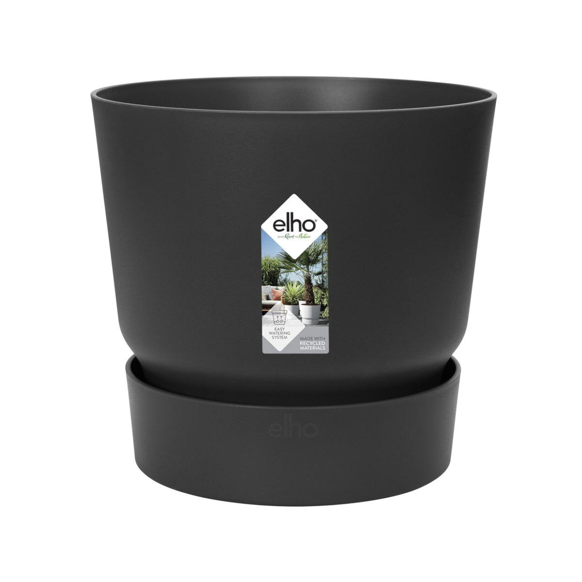 Bloempot Elho greenville zwart