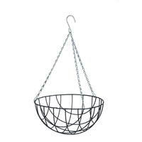 Hanging Basket set Zwart-Bruin - Formaat pot