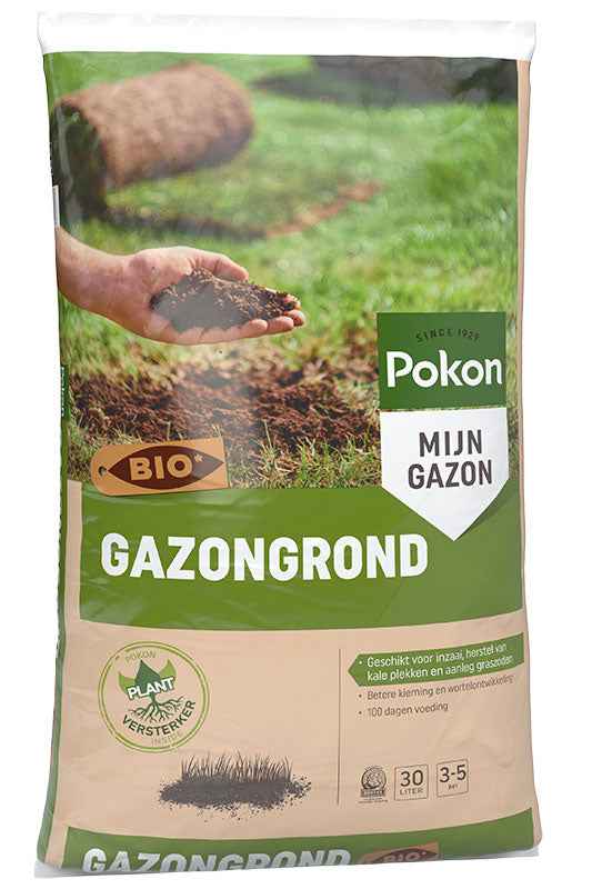 Gazongrond 20 liter - Pokon - Grasonderhoud