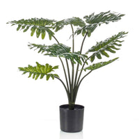 Kunstplant Philodendron incl. sierpot zwart - Alle kunstplanten