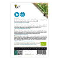 Broccolikers Brassica oleracea - Biologisch 36 m² - Groentezaden - Kruidenzaden