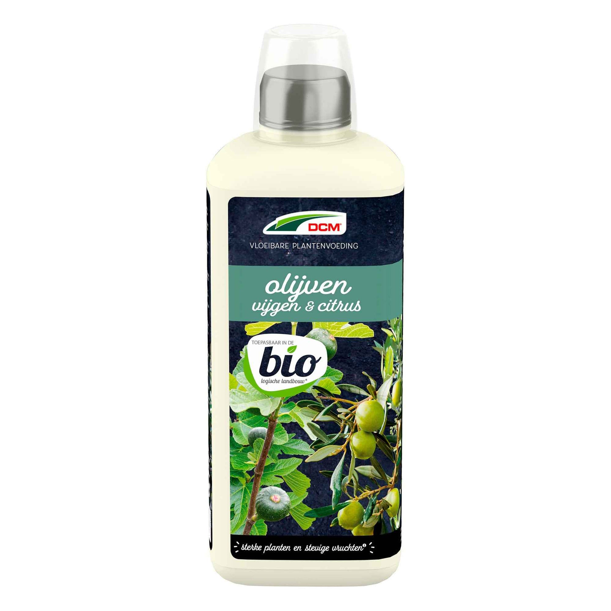 Vloeibare Plantenvoeding voor olijven, vijgen & citrus - Biologisch 0,8 liter - DCM - Meststoffen