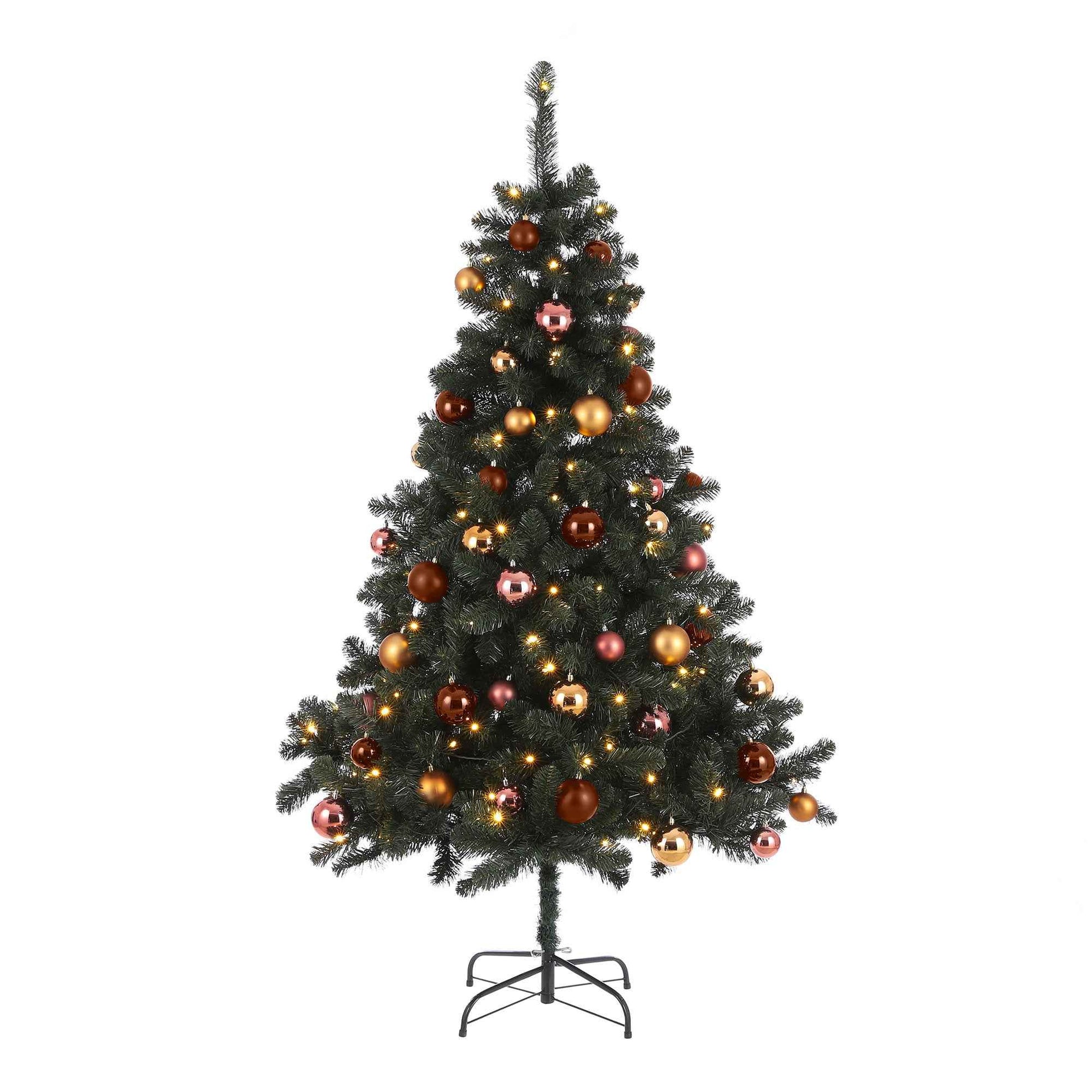 Kunstkerstboom Black Box Trees Fynn incl. ornamenten en LED verlichting - Kunstkerstbomen